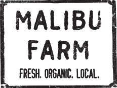Malibu Farm logo: Fresh, Organic, Local
